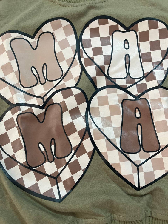 بلوز کراپ دورس مدل 2قلب مناسب سنین 7 تا 14 سال