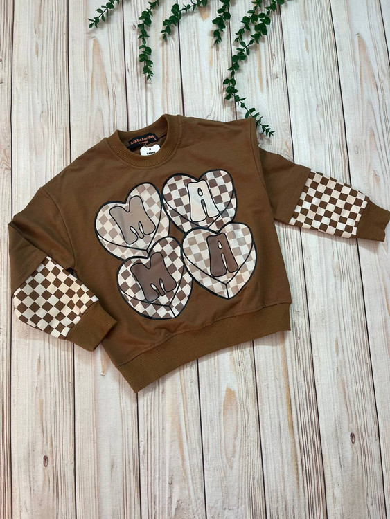 بلوز کراپ دورس مدل 2قلب مناسب سنین 7 تا 14 سال